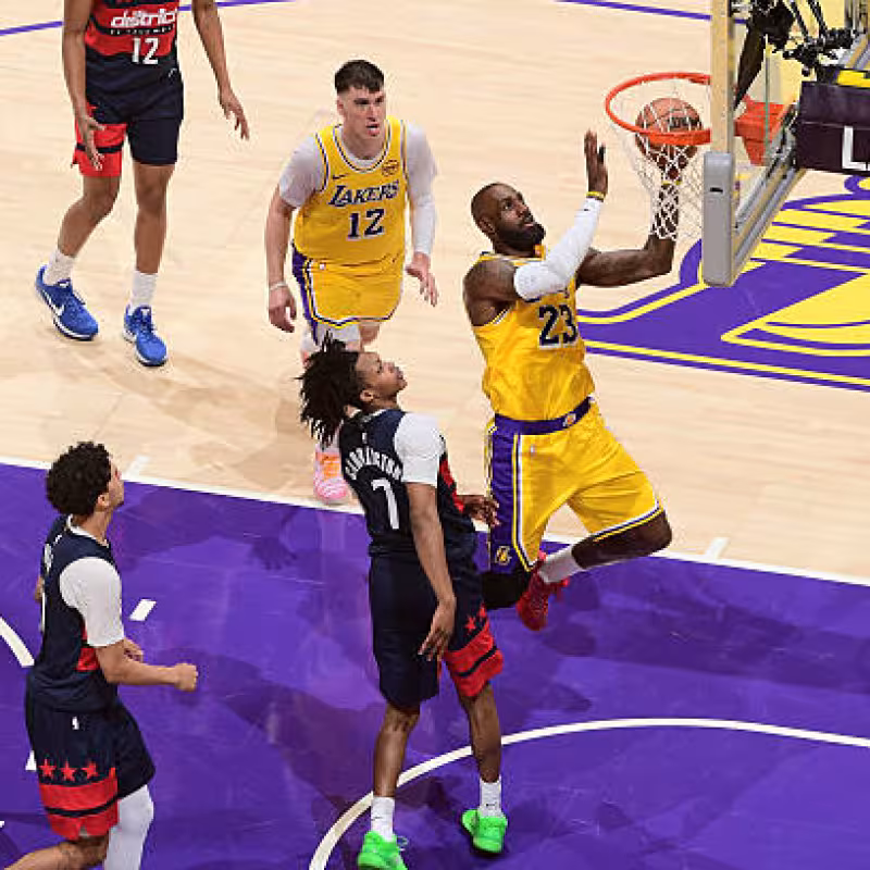 Lebron James, rumores NBA a Wizards. Foto: gettyimages