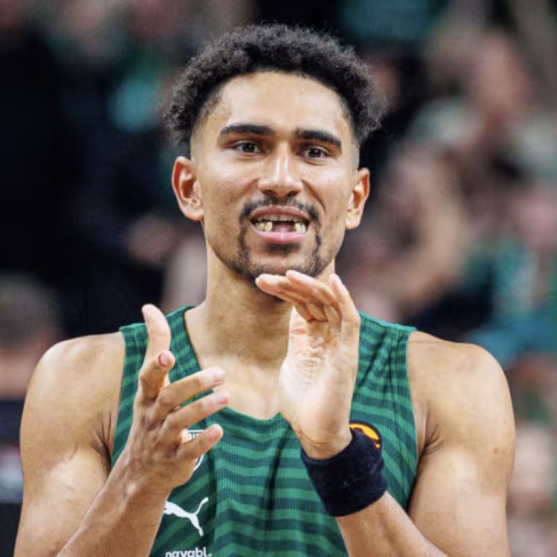 Maodo Lo, star of Zalgiris Kaunas.