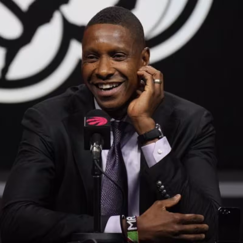Masai Ujiri, the new president of the Dallas Mavericks