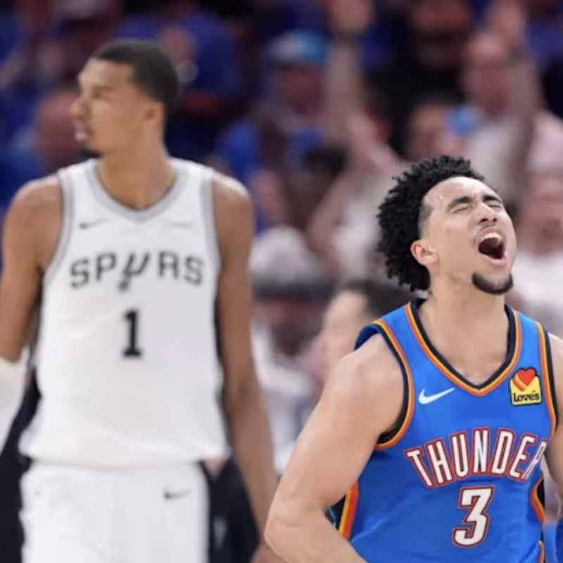 The Thunder's bench overcame the San Antonio Spurs.