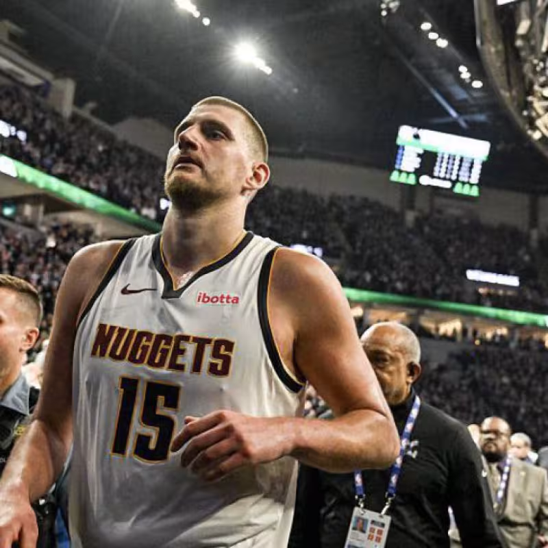 Nikola Jokic, star of the Denver Nuggets.