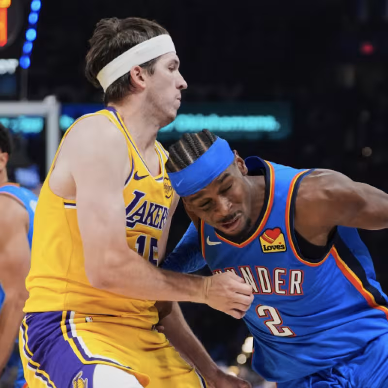 OKC vs. Lakers: serie con una desigualdad enorme