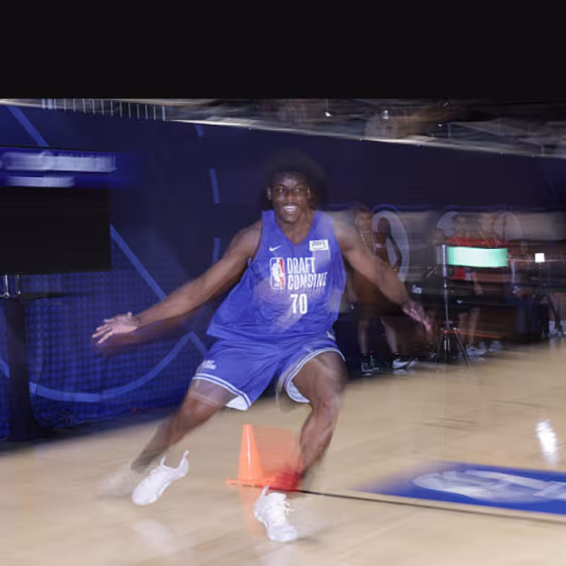 Rueben Chinyelu, envergadura Combine. Foto: gettyimages
