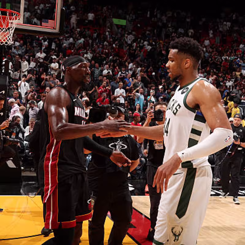 Signing of Giannis Antetokounmpo by Miami Heat. Photo: gettyimages