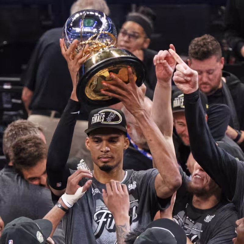 Wembanyama mete a los Spurs en las Finales de la NBA. 
