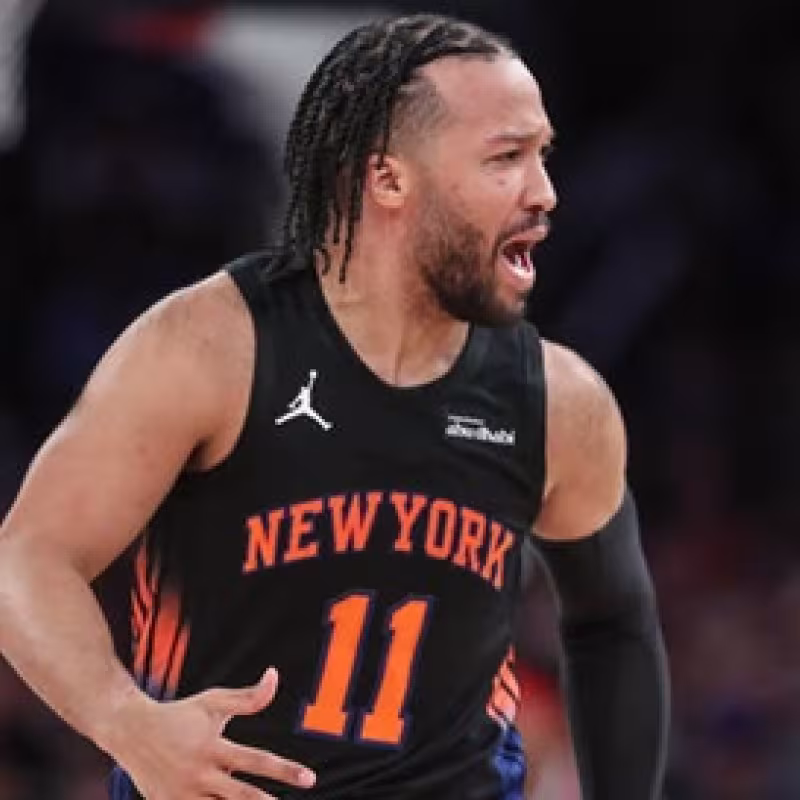 Jalen Brunson, star of the New York Knicks.