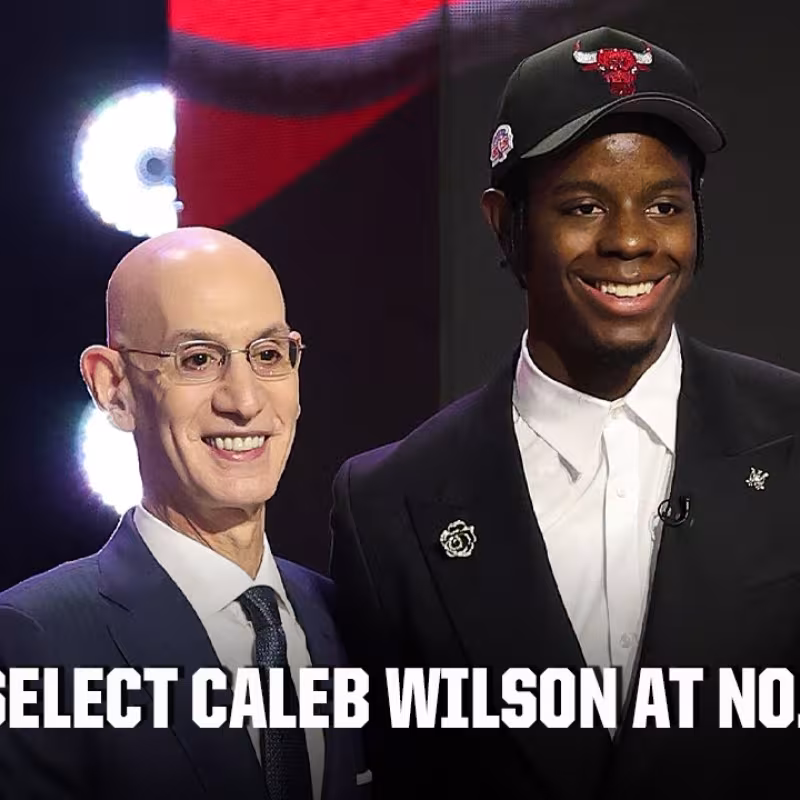 Caleb Wilson, elegido por los Chicago Bulls en el Draft NBA 2026