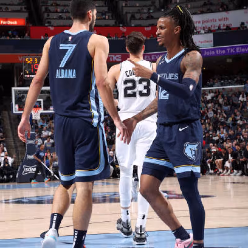 Ja Morant, fuera de Memphis Grizzlies. Foto: gettyimages