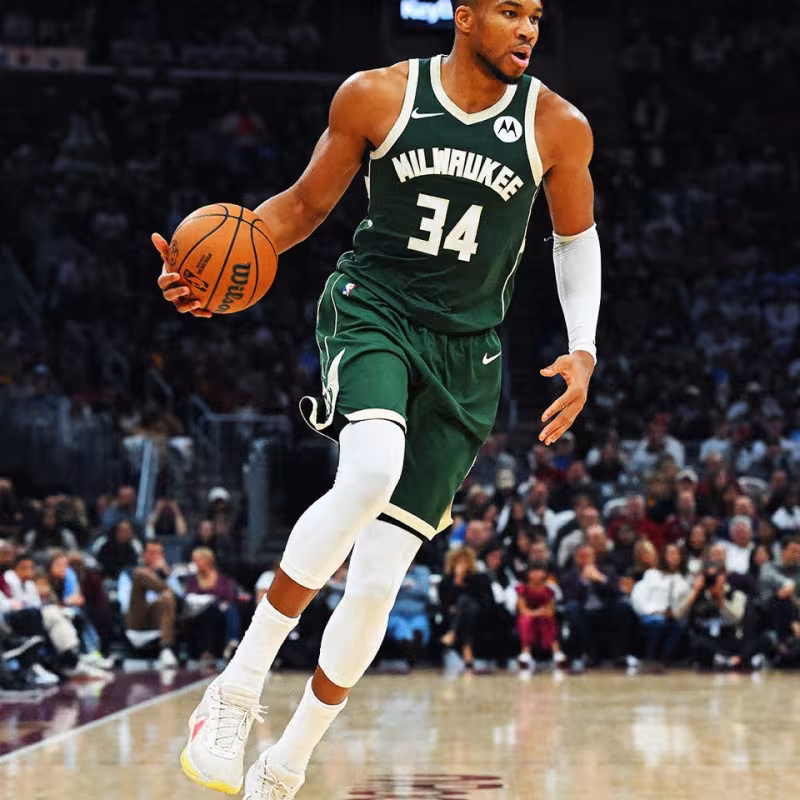 Giannis Antetokounmpo, superstar of the Milwaukee Bucks