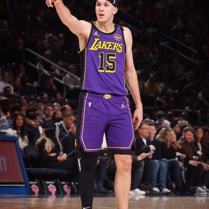 Austin Reaves, star of the Los Angeles Lakers
