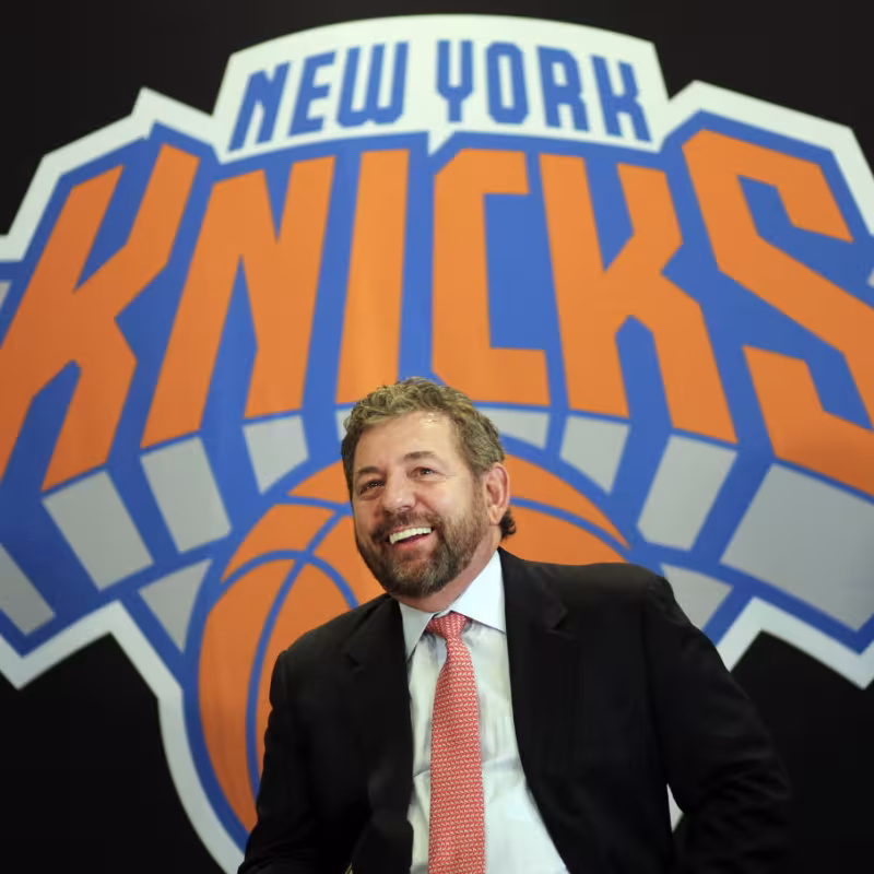 Dolan, the controversial owner of the New York Knicks.