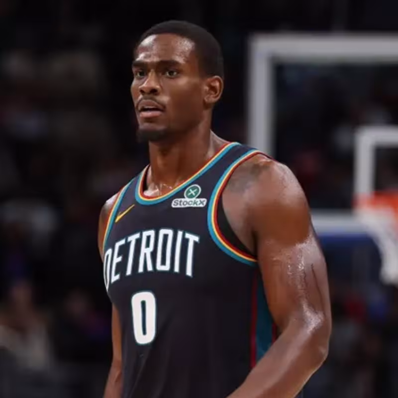 Jalen Duren, jugador de Detroit Pistons.