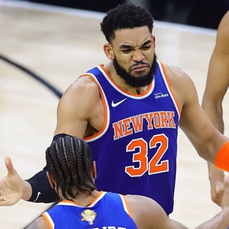 Karl Anthony-Towns, estrella de New York Knicks.