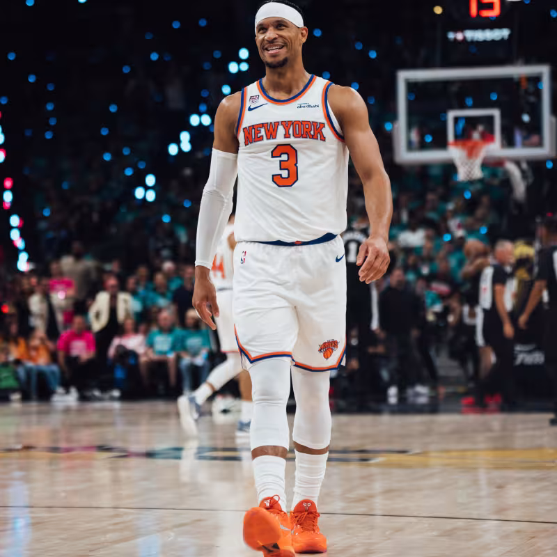 Josh Hart, estrella de New York Knicks.