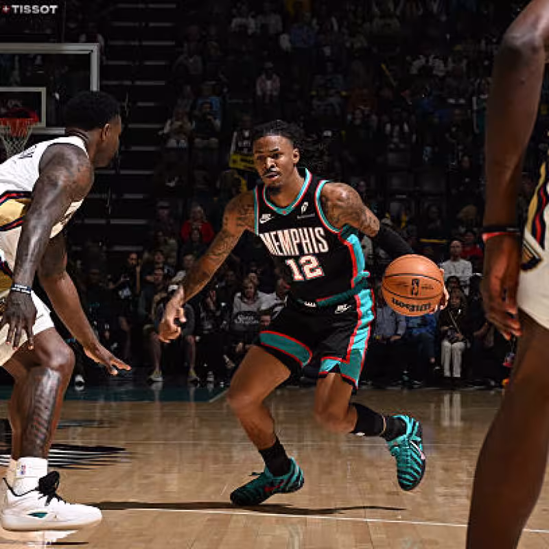Ja Morant, rumores NBA a Pelicans. Foto: gettyimages