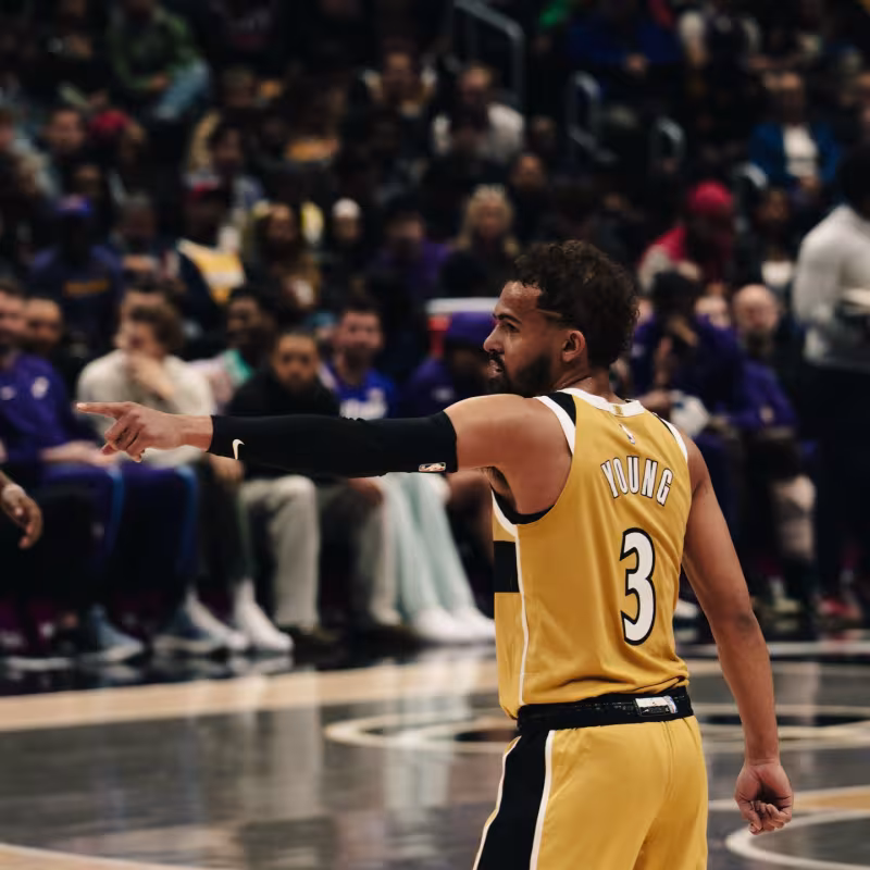 Trae Young, estrella de Washington Wizards. 