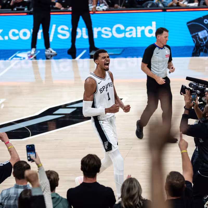Victor Wembanyama, estrella de San Antonio Spurs