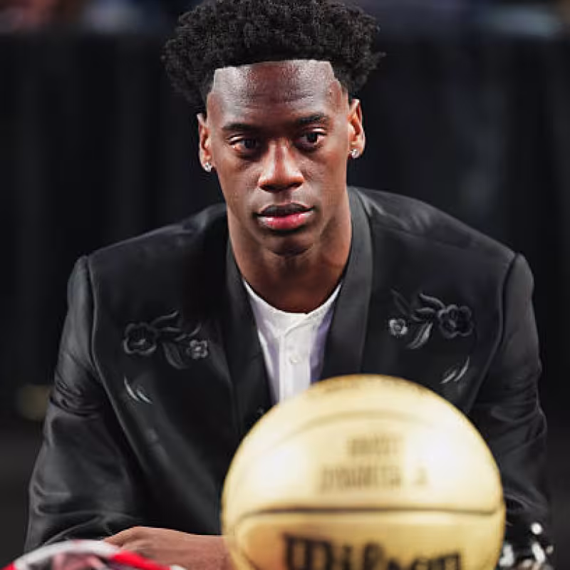 AJ Dybantsa, ilusionante proyecto de los Wizards. Foto: gettyimages