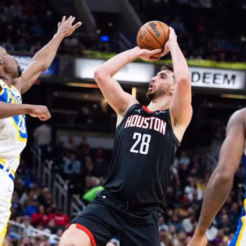 Alperen Sengun, en un partido contra Indiana Pacers