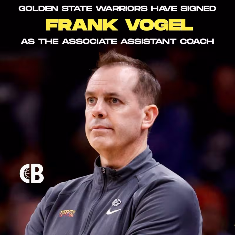 Frank Vogel, nuevo entrenador de Golden State Warriorfs