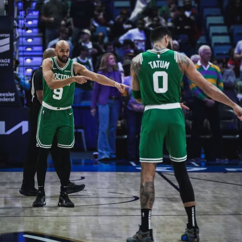 Jayson Tatum, estrella de Boston Celtics. 