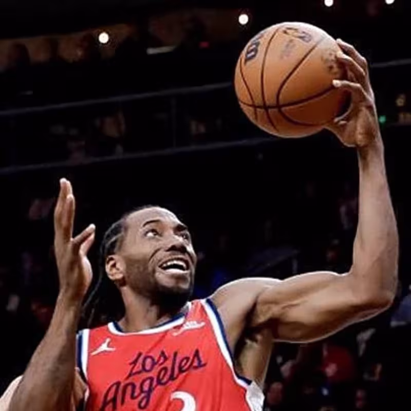 Kawhi Leonard, estrella de la NBA.