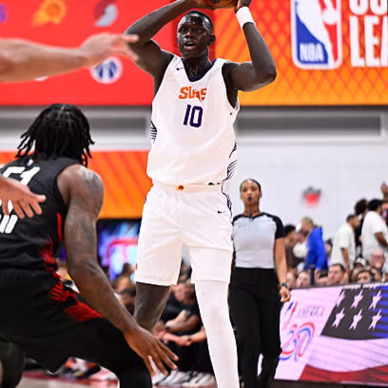 Khaman Maluach, fichaje de verano de Phoenix Suns. Foto: gettyimages