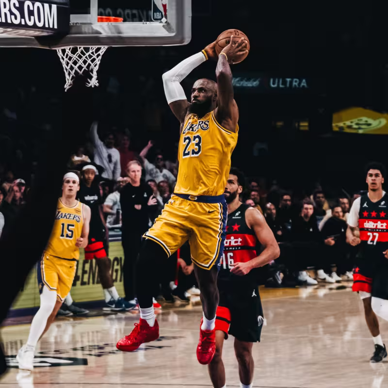 LeBron James, estrella de la NBA.