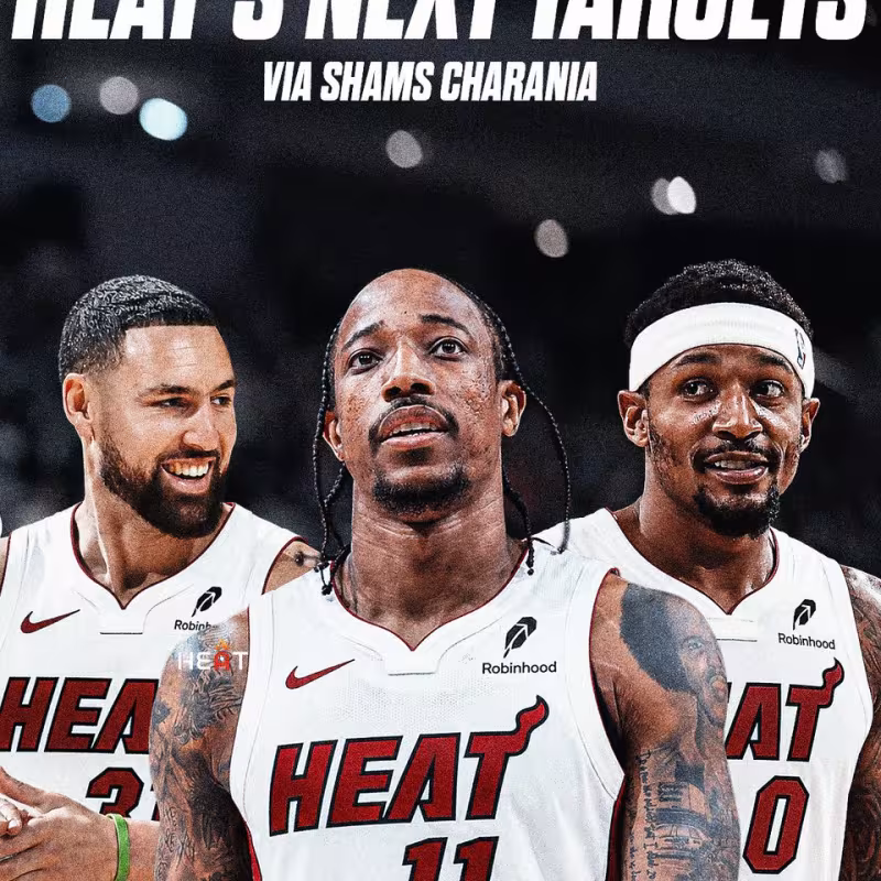 Klay Thompson, DeMar DeRozan y Bradley Beal suenan para Miami Heat