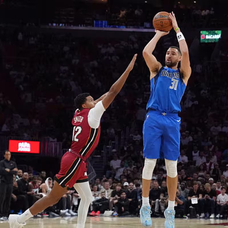 Klay Thompson, pretendido por Miami Heat. Foto: gettyimages