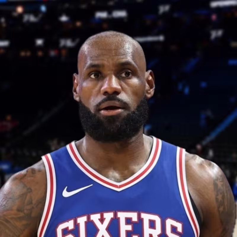 LeBron James, estrella de Philadelphia 76ers.