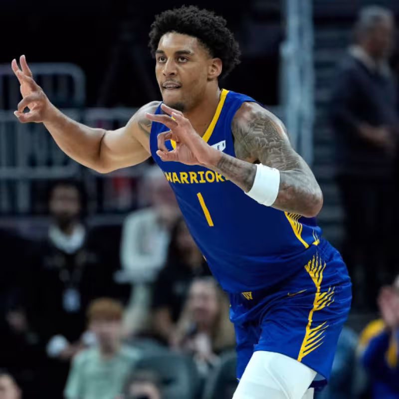 Yaxel Lendeborg, rookie of the Golden State Warriors.