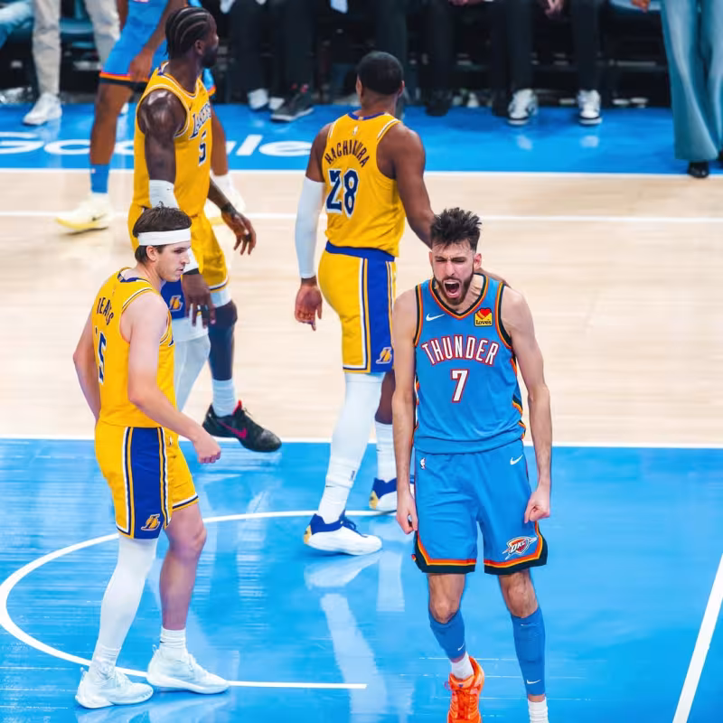 Chet Holmgren, estrella de Oklahoma City Thunder. 