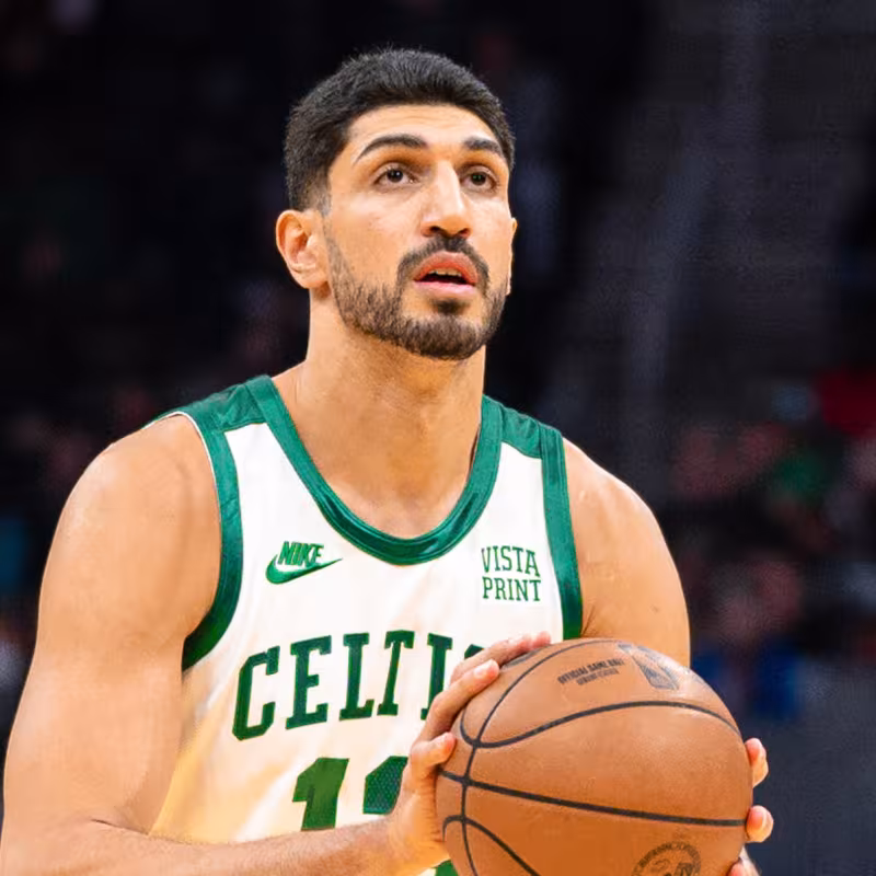 Enes Kanter Freedom, former NBA player.