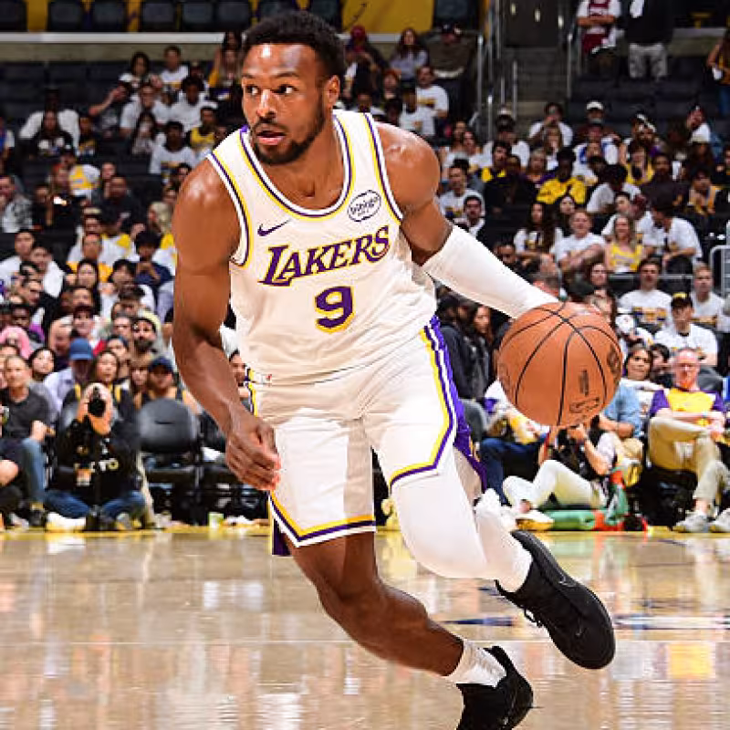 Bronny James, futuro en la NBA. Foto: gettyimages