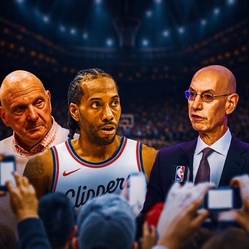Bochorno en la NBA de Adam Silver: sin castigo para Kawhi Leonard y Steve Ballmer y los Clippers