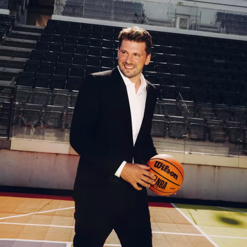 Luka Doncic, estrella de Los Angeles Lakers. 