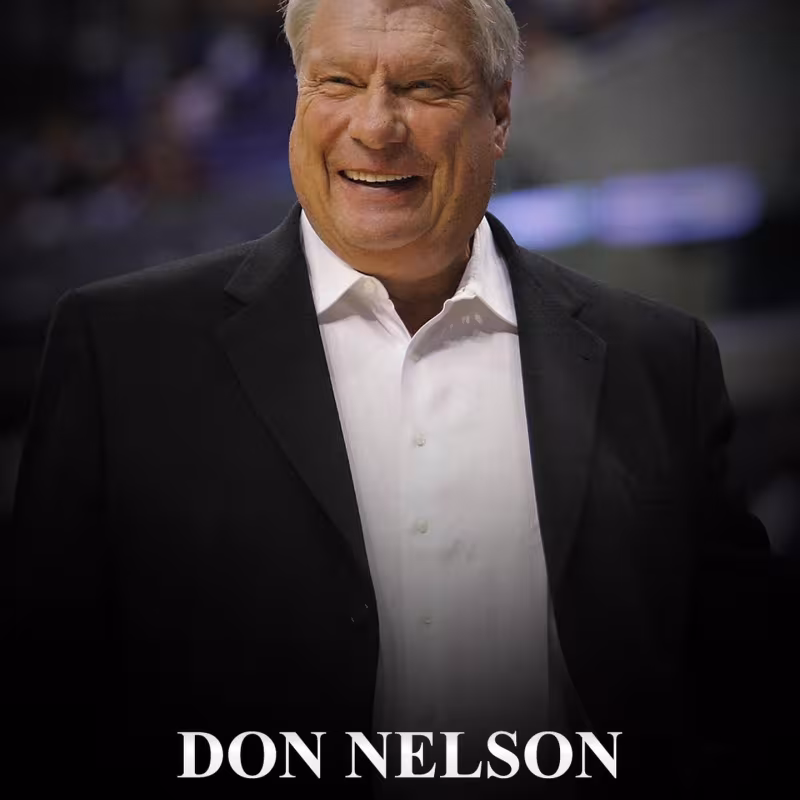 Falleció Don Nelson, leyenda de la NBA