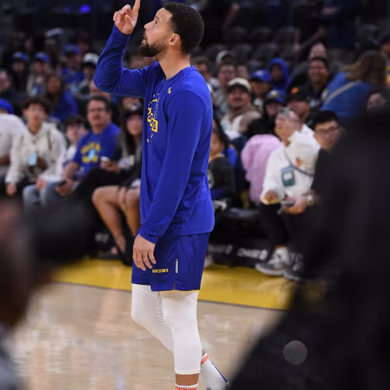Stephen Curry, estrella de Golden State Warriors. 