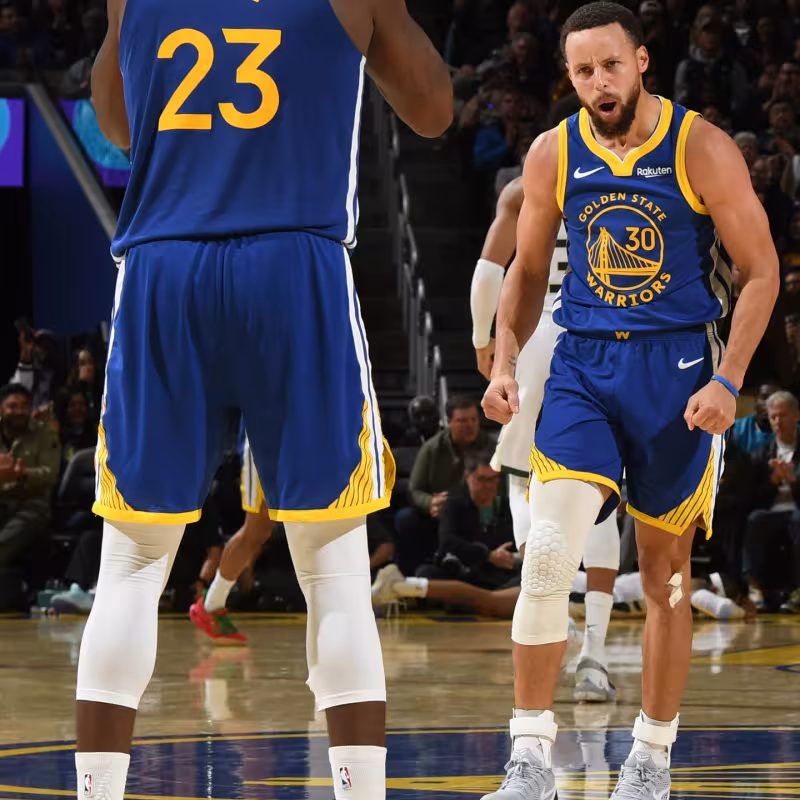 Stephen Curry, estrella de Golden State Warriors. 