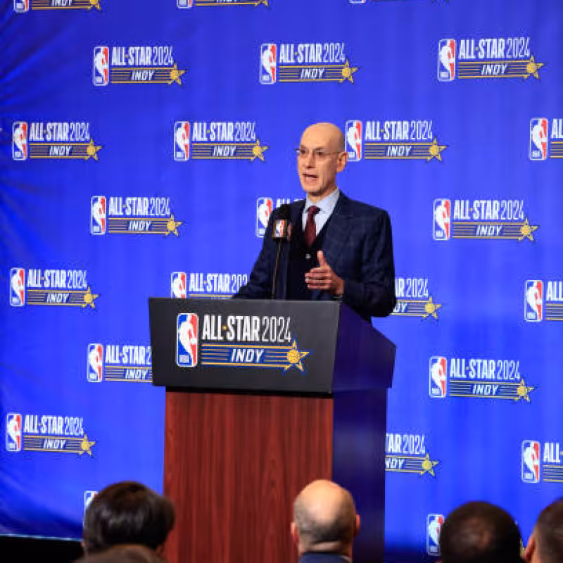 Adam Silver, expansión NBA. Foto: gettyimages