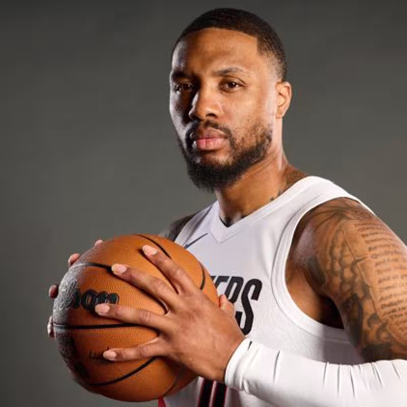 Damian Lillard, star of the Portland Trail Blazers