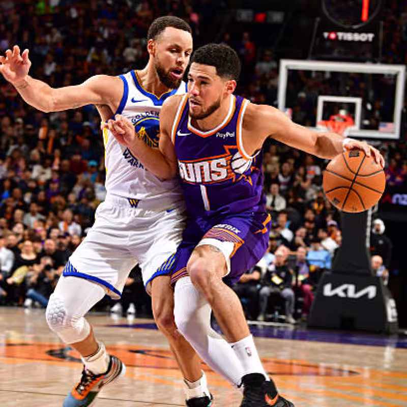 Devin Booker, posible fichaje de los Warriors. Foto: gettyimages