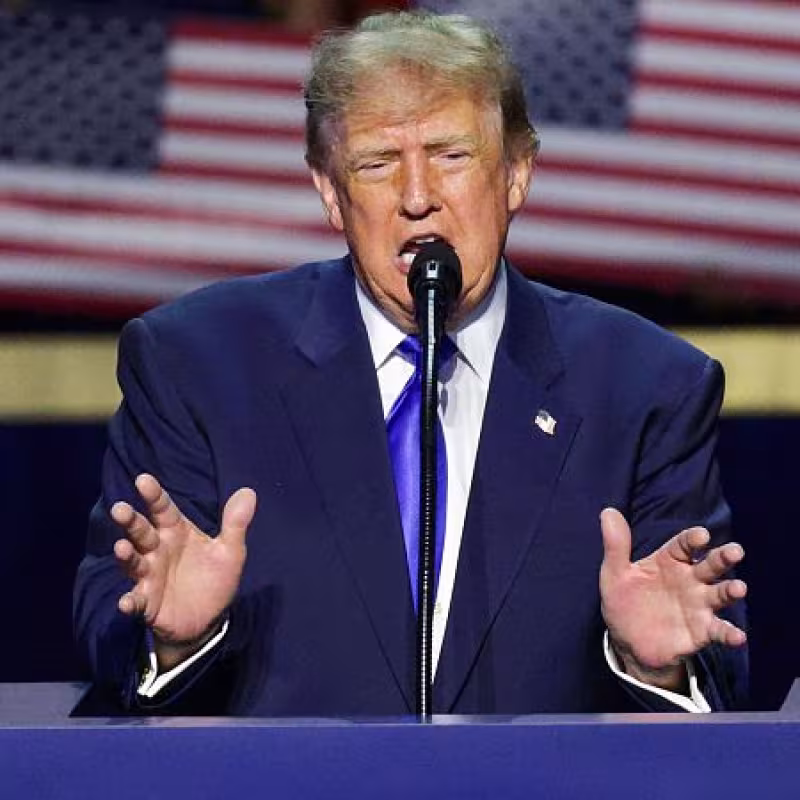 Donald Trump, presidente de los Estados Unidos