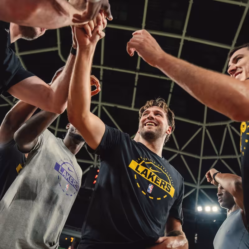 Luka Doncic, estrella de Los Angeles Lakers.