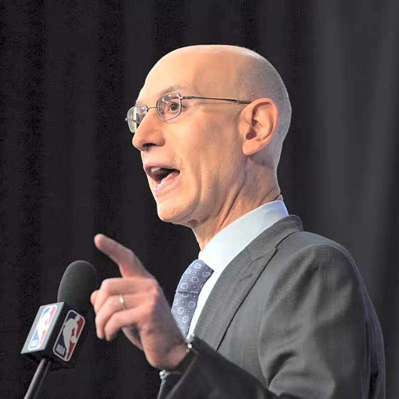 Adam Silver, apuestas deportivas. Foto: gettyimages