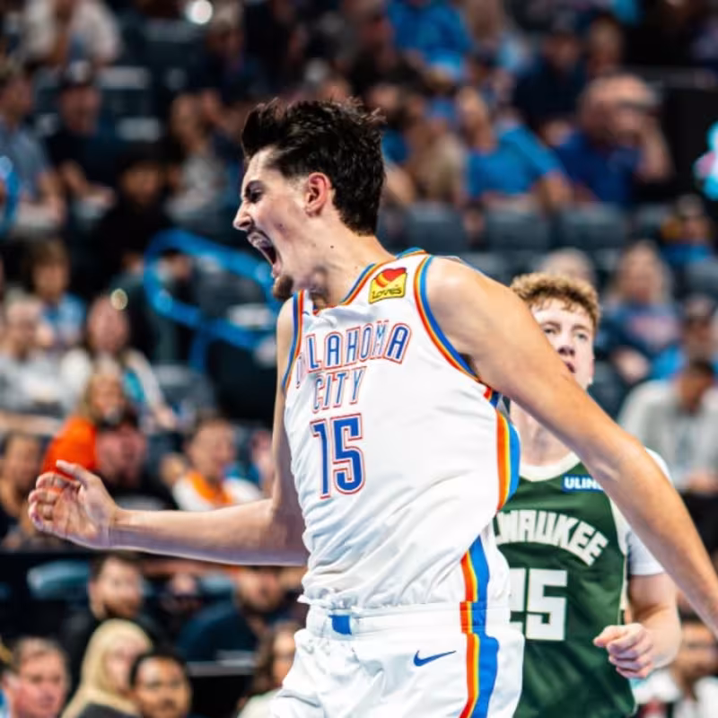 Aday Mara, cambio de vida por Cason Wallace. Foto: gettyimages