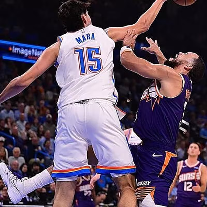 Aday Mara, double-double with Oklahoma. Photo: gettyimages