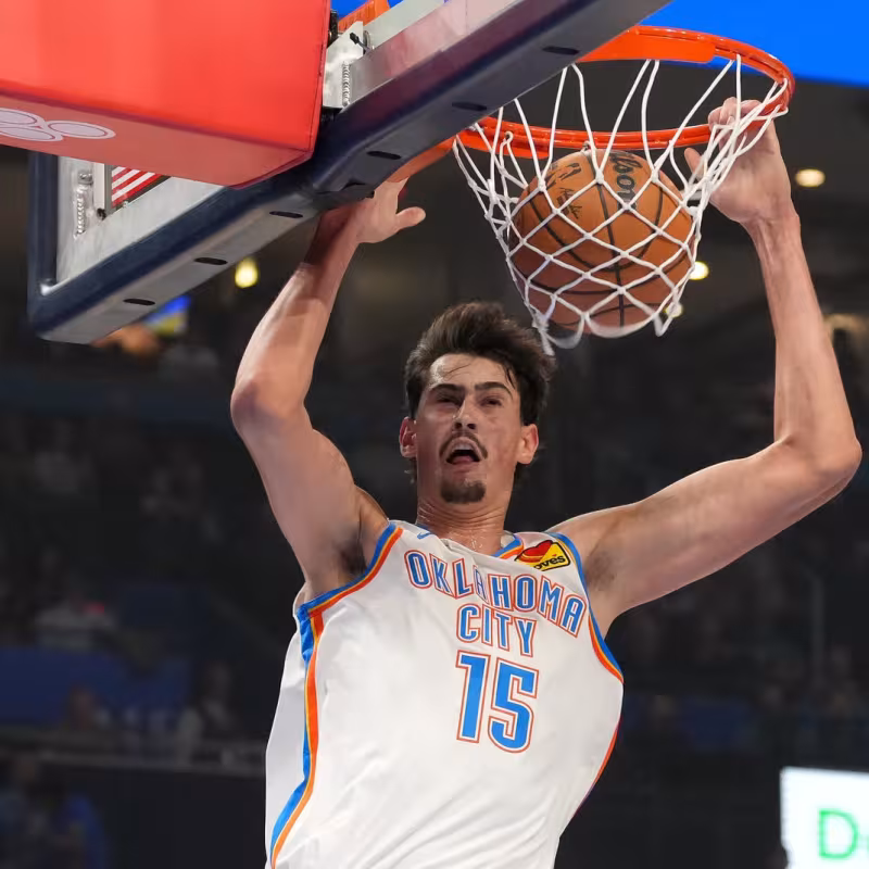 Aday Mara, impacto en OKC Thunder. Foto: gettyimages