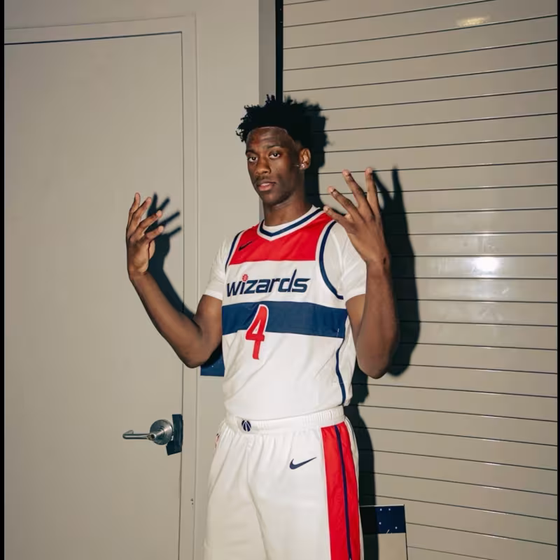 AJ Dybantsa, nuevo jugador de Washington Wizards